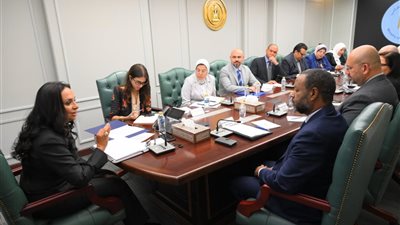 وزيرة التضامن تلتقي كبير موظفي المنظمة الدولية للهجرة (صور)