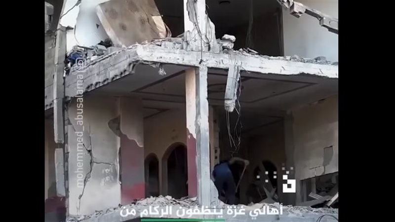 إعمار غزة بأيدي أهلها