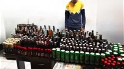 تفاصيل ضبط بائع مشروبات كحولية مغشوشة داخل مركز السنبلاوين بالدقهلية