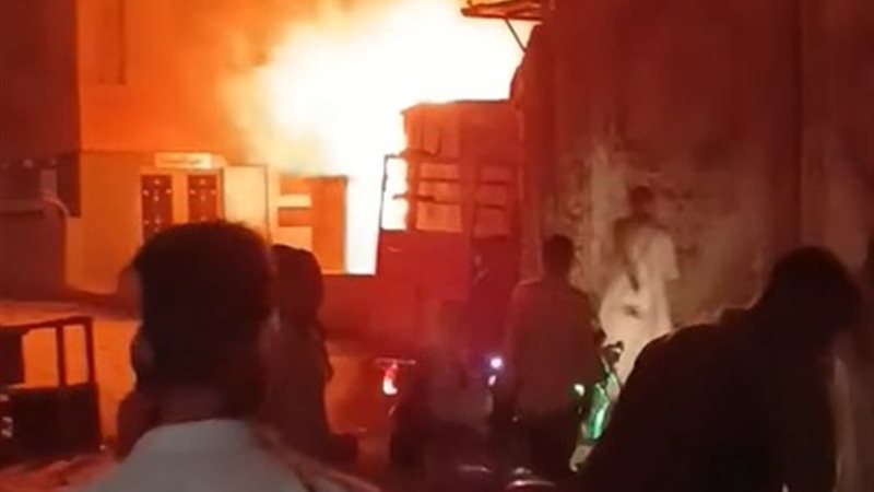 السيطرة على حريق