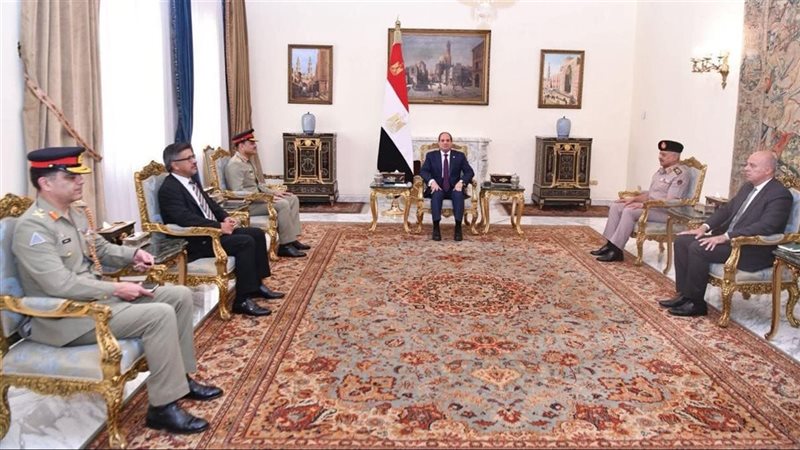السيسي يستقبل رئيس