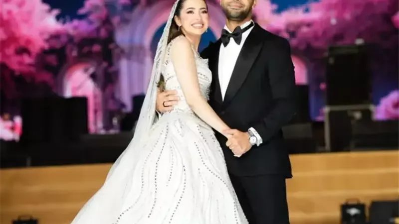 زفاف فرح الموجي