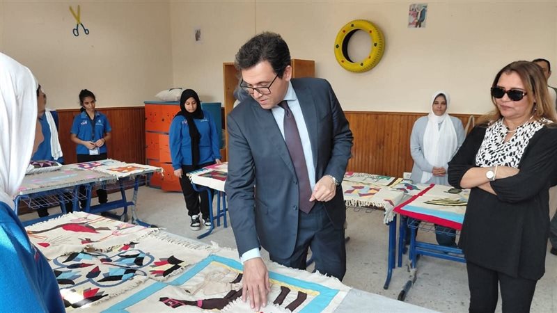 وزير الثقافة يتفقد