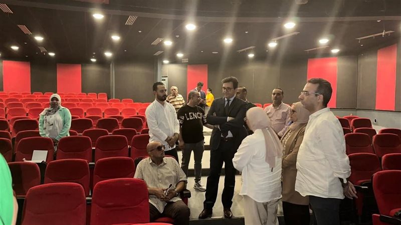 وزير الثقافة يتفقد