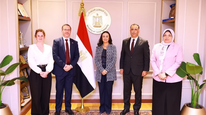 وزيرة التضامن الاجتماعي