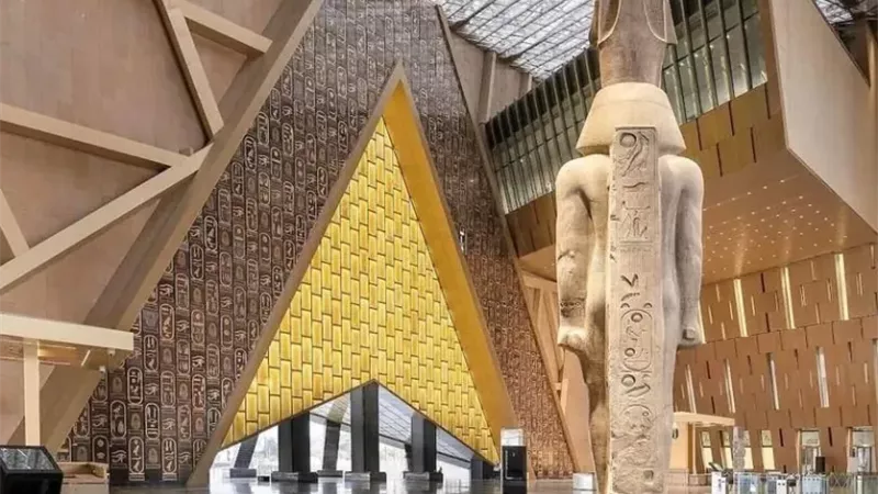 افتتاح المتحف المصري