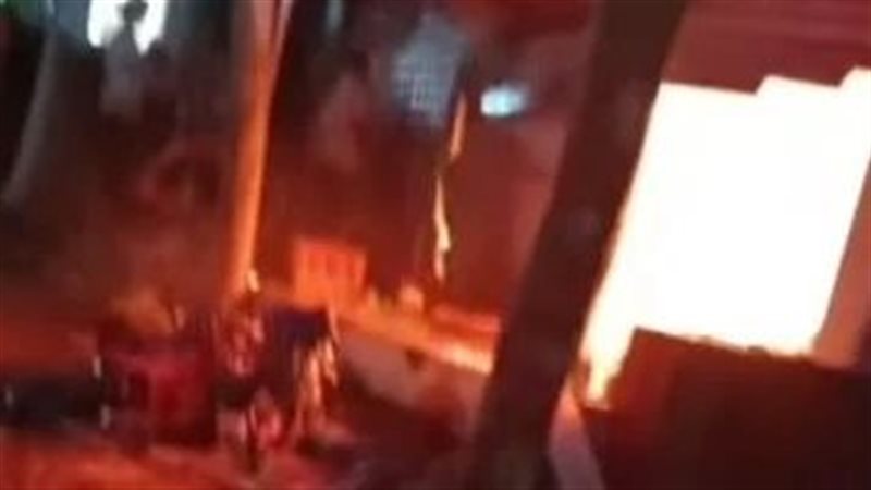 حريق شقة الفيوم 