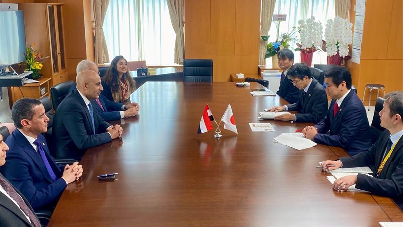 وزير التعليم يلتقي نظيره اليابانى