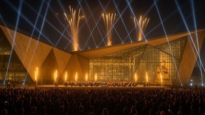 ملوك ورؤساء وقادة العالم في افتتاح المتحف المصري الكبير اليوم (فيديو)