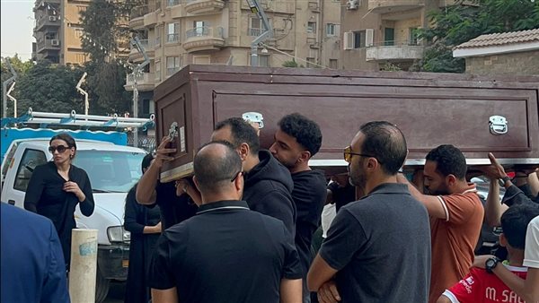 جنازة والد جمال حمزة 