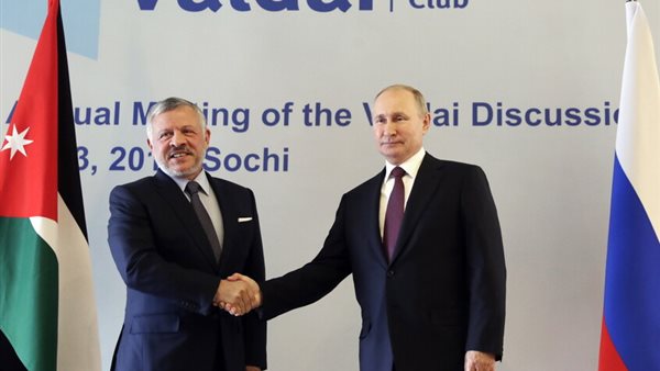 بوتين والعاهل الأردني