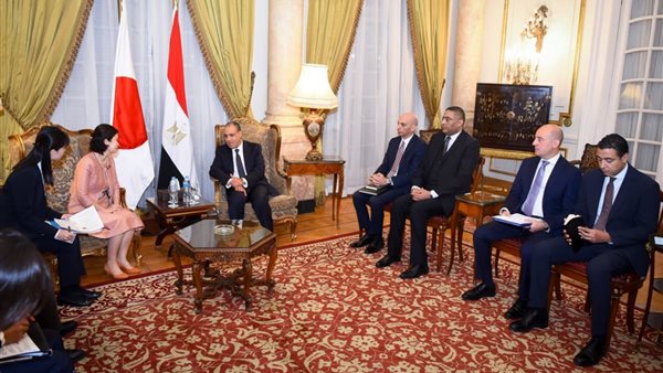وزير الخارجية يثمن الدعم الياباني للمتحف المصري الكبير
