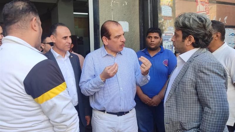 نائب وزير الصحة من الجولة اليوم بمستشفى بني سويف التخصصي