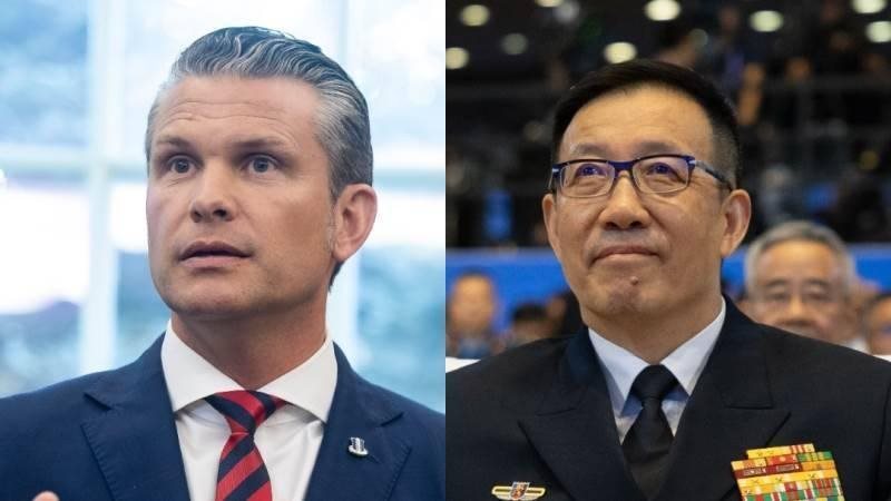 وزير الدفاع الأمريكي ونظيره الصيني 