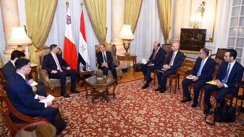 وزير الخارجية يبحث مع نظيره المالطي تعزيز الشراكة الاقتصادية