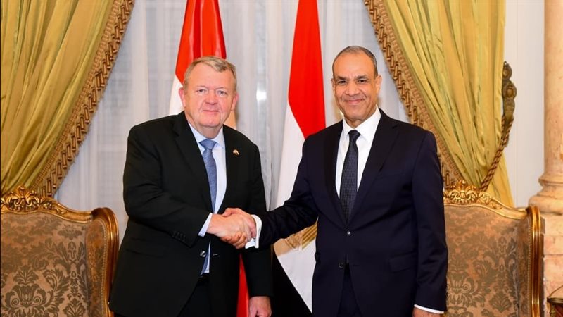 وزير الخارجية ونظيره الدنماركي