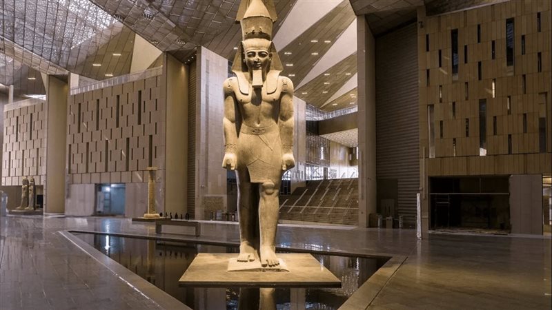 المؤتمر صحفي بشأن افتتاح المكتحف المصري الكبير