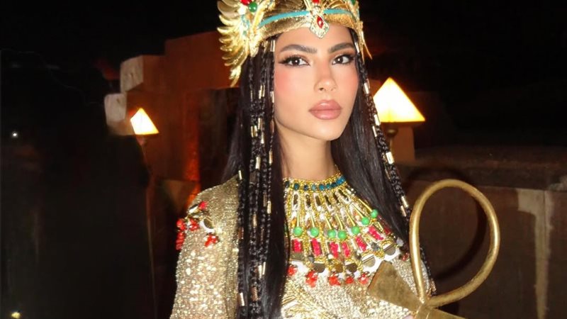 هدى المفتي في حفل افتتاح المتحف المصري الكبير