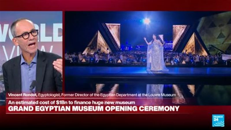  فنسنت روندو، عالم المصريات