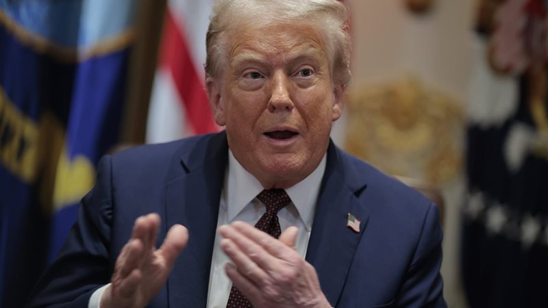 الرئيس الأمريكي دونالد ترامب 