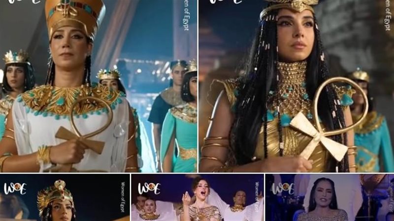 الفنانات المشاركات في حفل افتتاح المتحف المصري الكبير