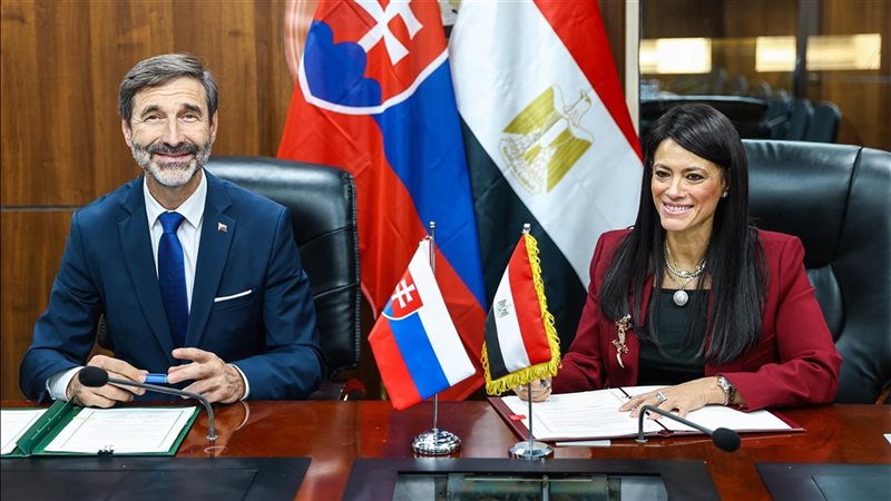 مصر وسلوفاكيا توقعان اتفاق 