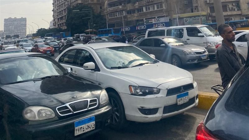 شلل مروري بالقاهرة