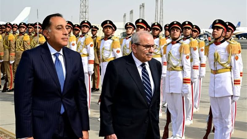 مصطفى مدبولي ونواف سلام