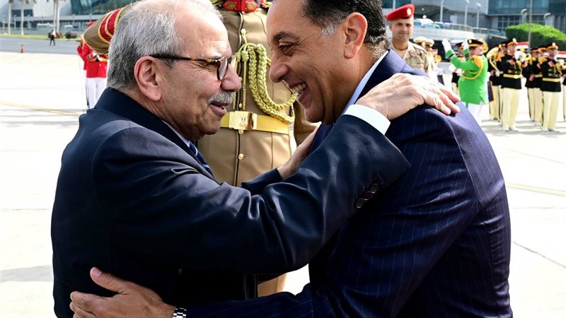 رئيس الوزراء ونظيره اللبناني 