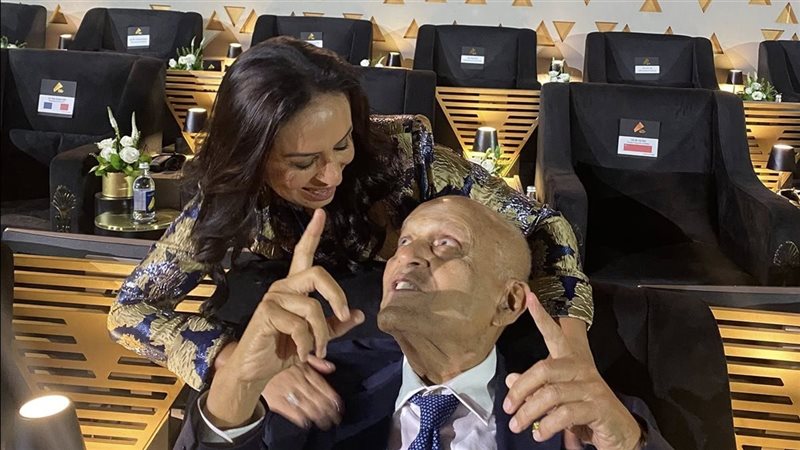 الدكتورة مايا مرسي والدكتور مجدي يعقوب