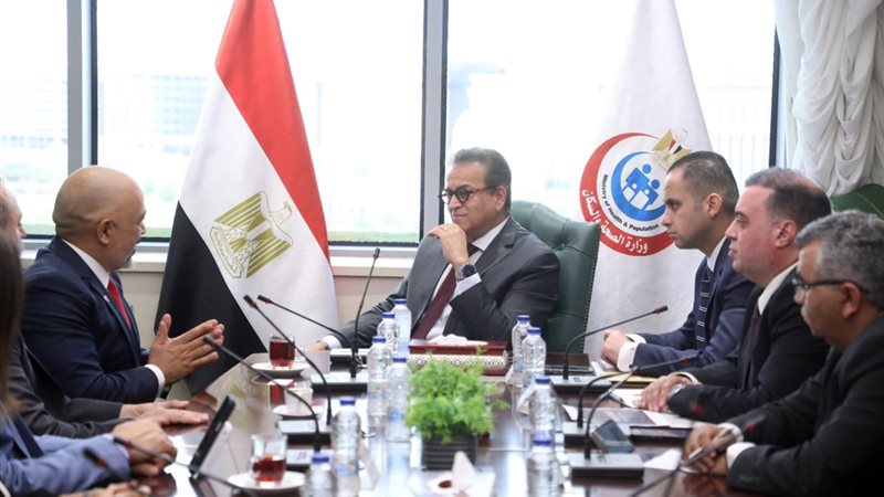 الدكتور خالد عبدالغفار نائب رئيس مجلس الوزراء ووزير الصحة 