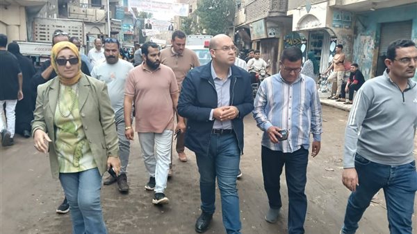 جانب من جولة نائب محافظ الجيزة اليوم