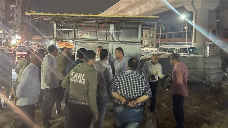 جانب من جولة محافظ الجيزة اليوم