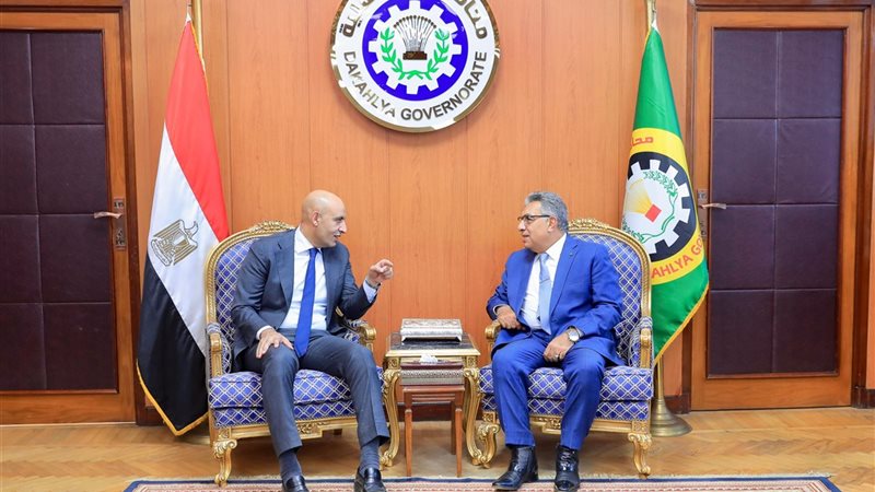 محافظ الدقهلية يستقبل وزير التعليم